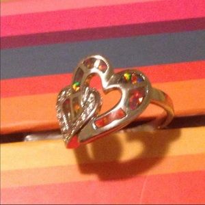 Double Heart ❤️ Ring